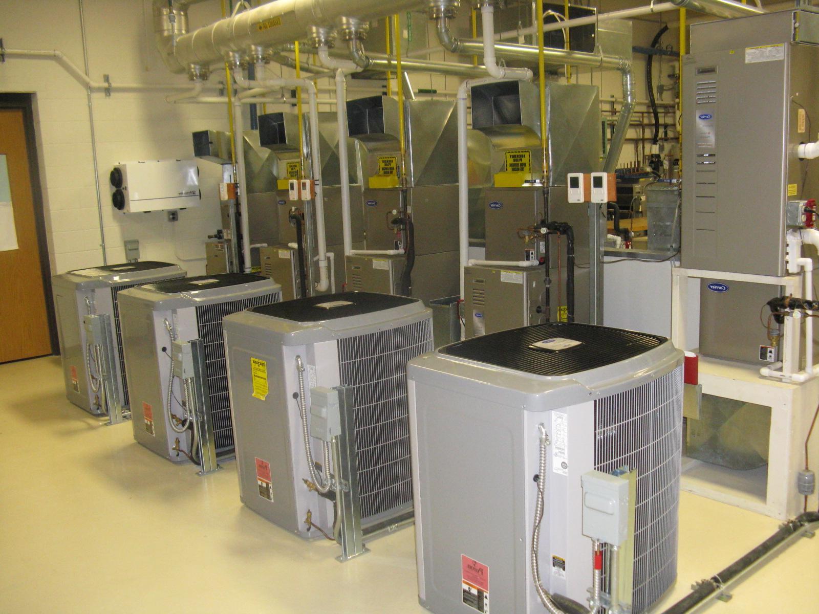 HVAC实验室的高效空调机组